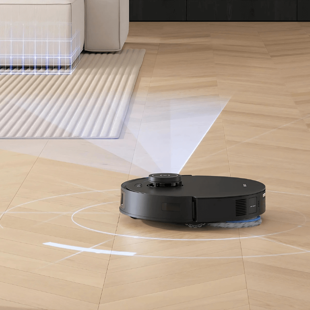 Robot hút bụi lau nhà Ecovas Deebot T30s pro màu đen