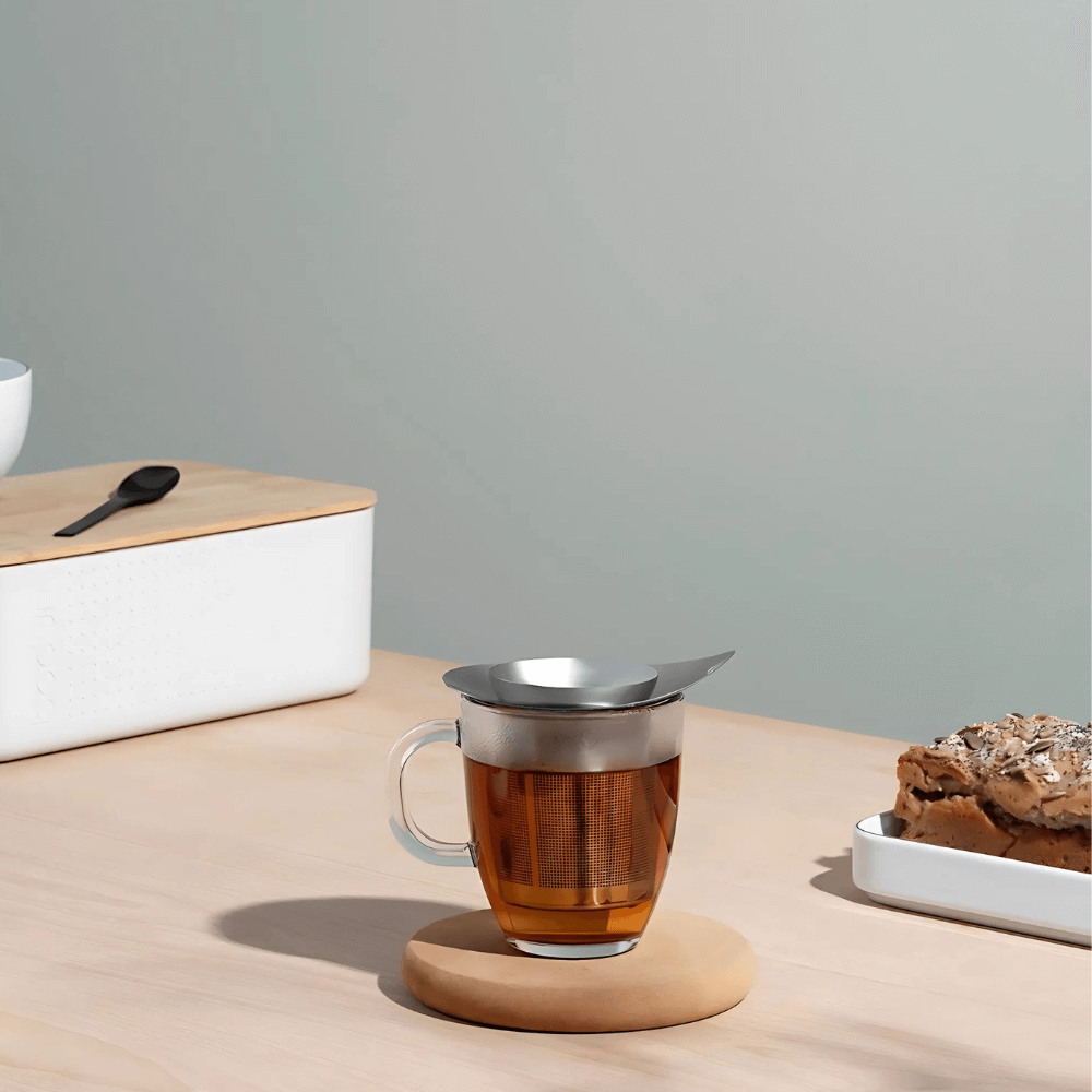 Set cốc kèm lưới lọc trà Bodum 350ml made in EU