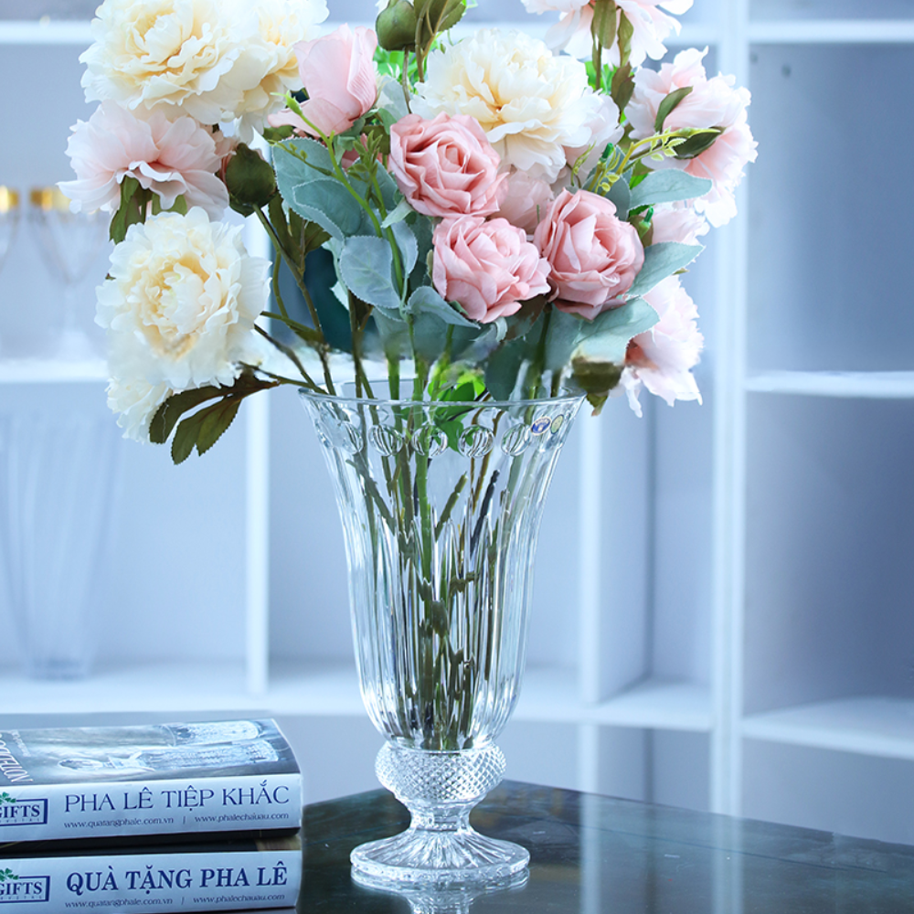 Bình hoa Windsor 33cm Crystal Bohemia