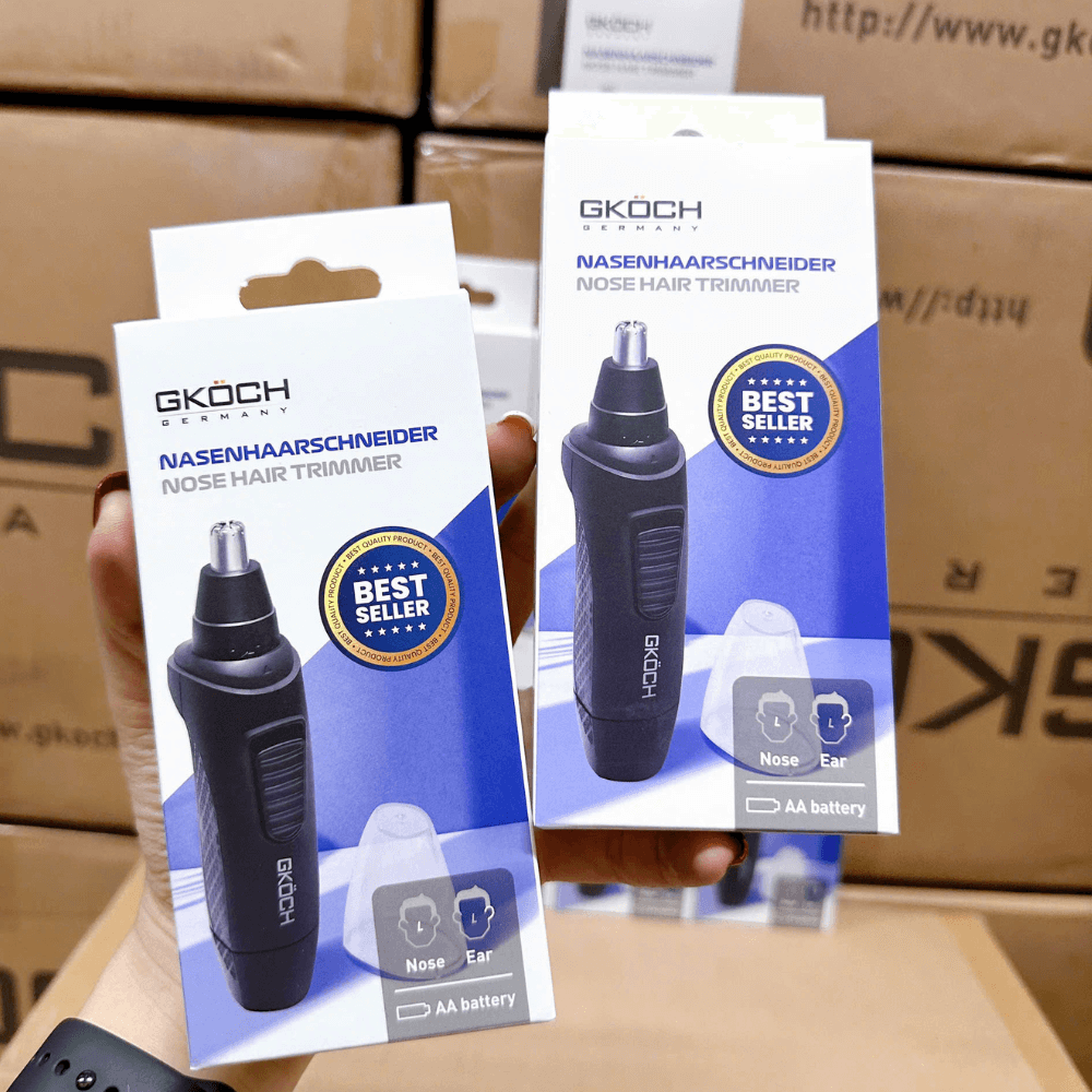 Máy tỉa lông mũi GKÖCH màu đen