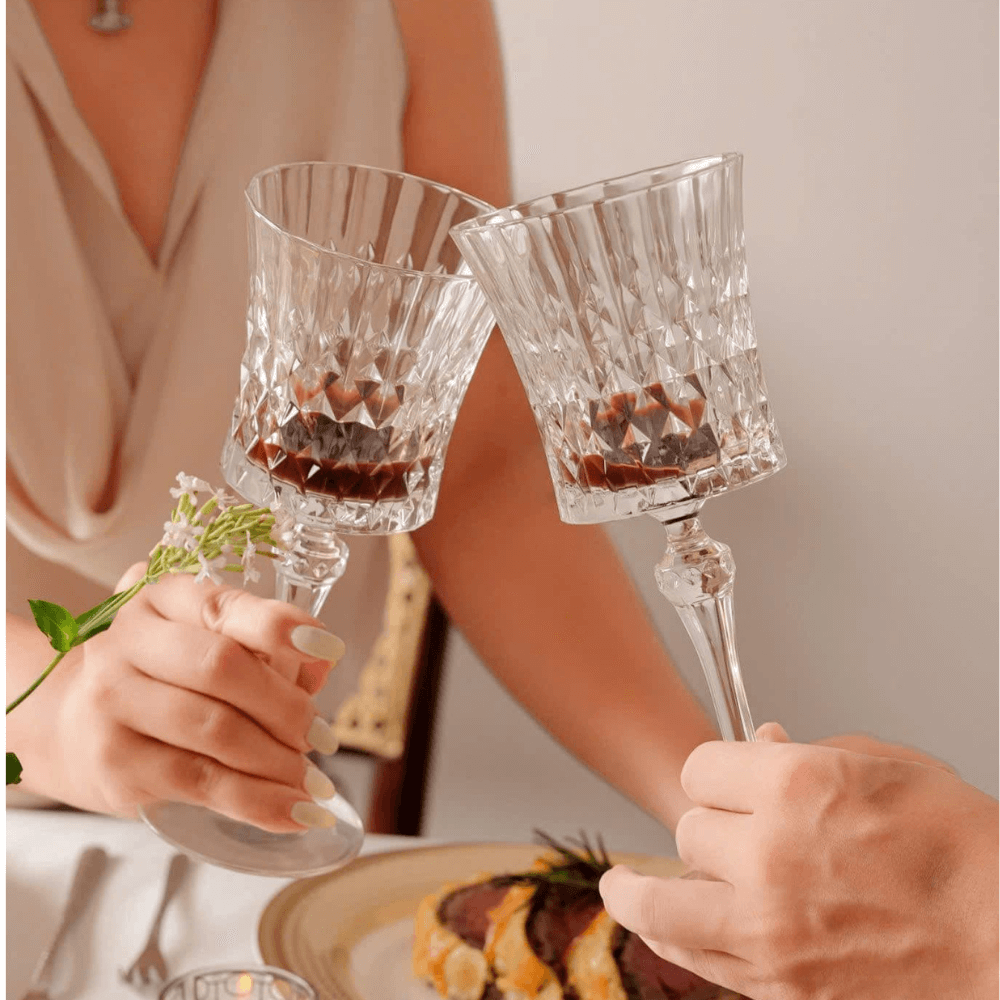 Set 6 Ly vang đỏ Lady Diamond 270ml