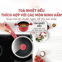 Quánh chống dính TEFAL So Chef G1352395 18cm
