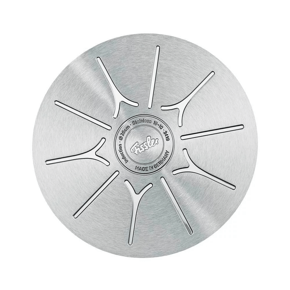 Bộ nồi Fissler Profi 5 món vung thép kèm chảo 2 quai 28cm made in Germany
