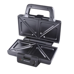 Máy nướng bánh mì sandwich Silvercrest XXL SSWM 900W màu đen