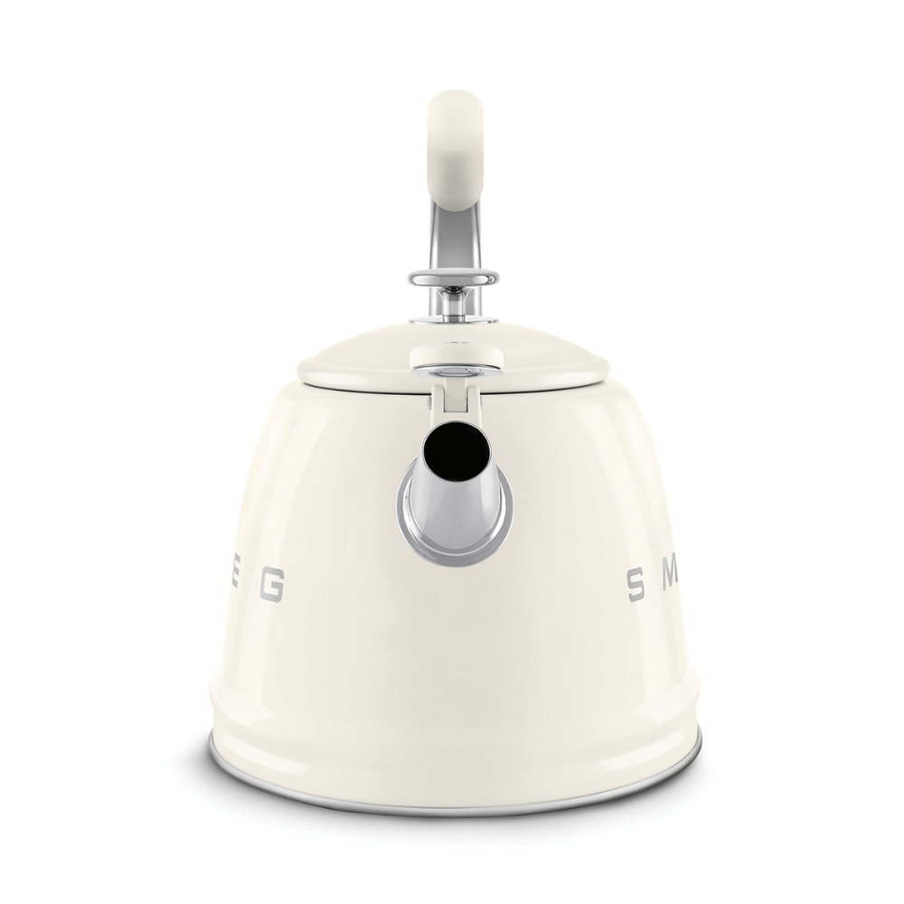 Ấm đun từ thổi sáo SMEG CKLW2001CR màu kem