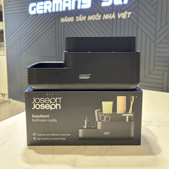 Khay đựng bàn chải mỹ phẩm nhà tắm Joseph Joseph 70600 EasyStore màu đen