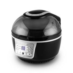 Nồi chiên không dầu Klarstein turbo đen 9L tặng bộ que xiên