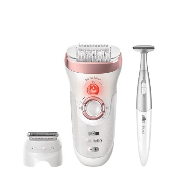 Máy nhổ lông, cạo lông và Massage cơ thể Braun Silk-épil 9 -720