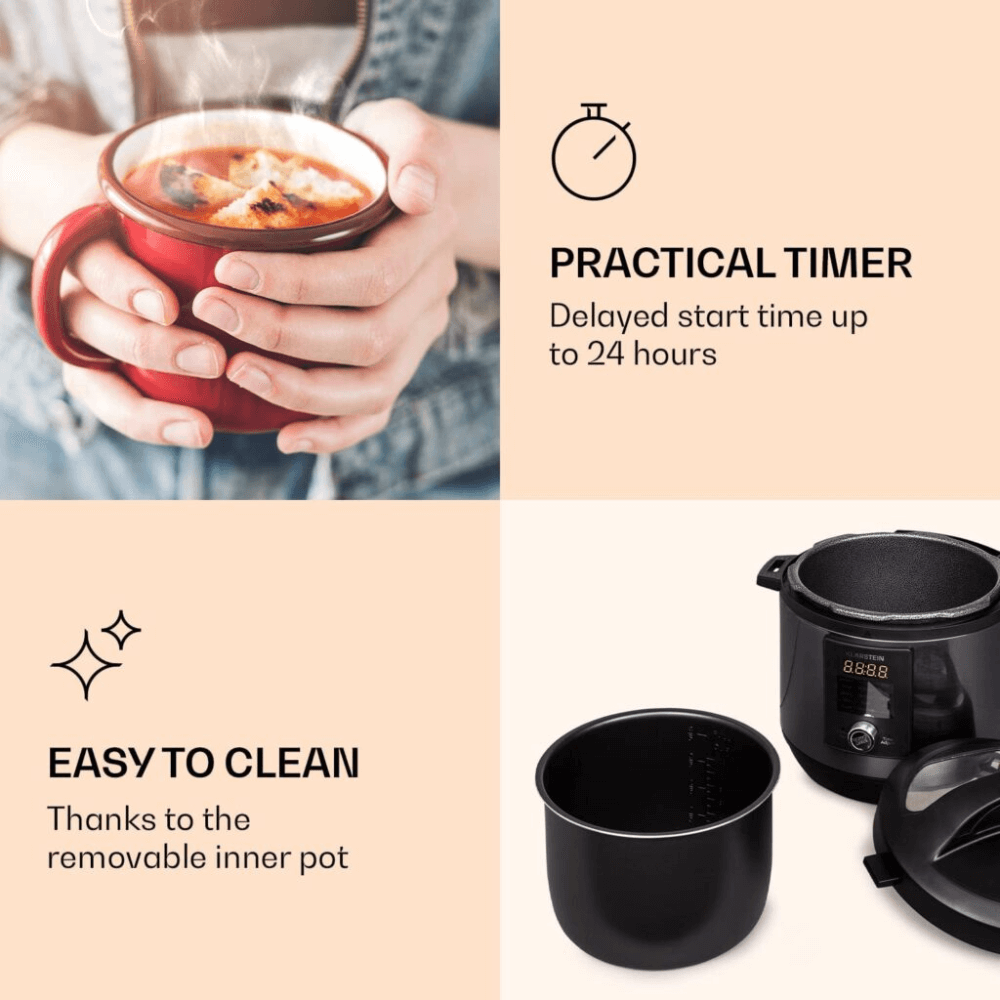 Nồi áp suất đa năng KLARSTEIN 4.8L