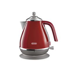Ấm siêu tốc De'Longhi Icona Vintage 1,7L màu đỏ
