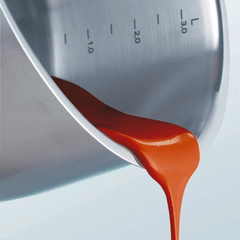 Bộ nồi Fissler Profi 5 món vung thép kèm quánh và chảo 2 quai 24cm made in Germany