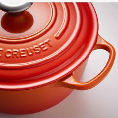 Nồi gang Le Creuset 24cm màu cam orange