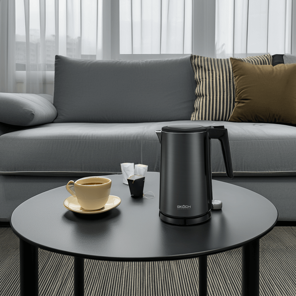 Ấm siêu tốc GKÖCH 1800W HB-K102 màu đen