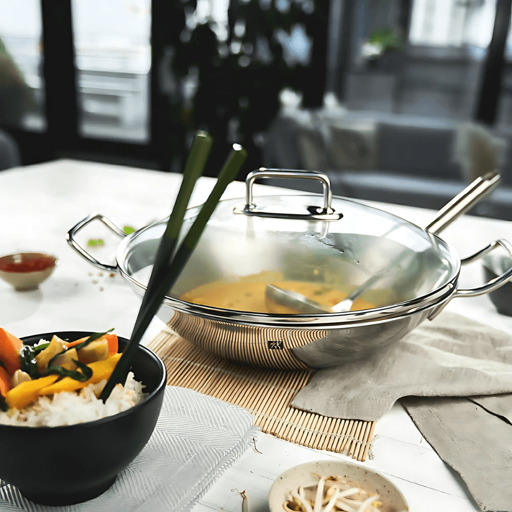 Chảo sâu lòng ZWILLING Plus Pro Wok 32cm