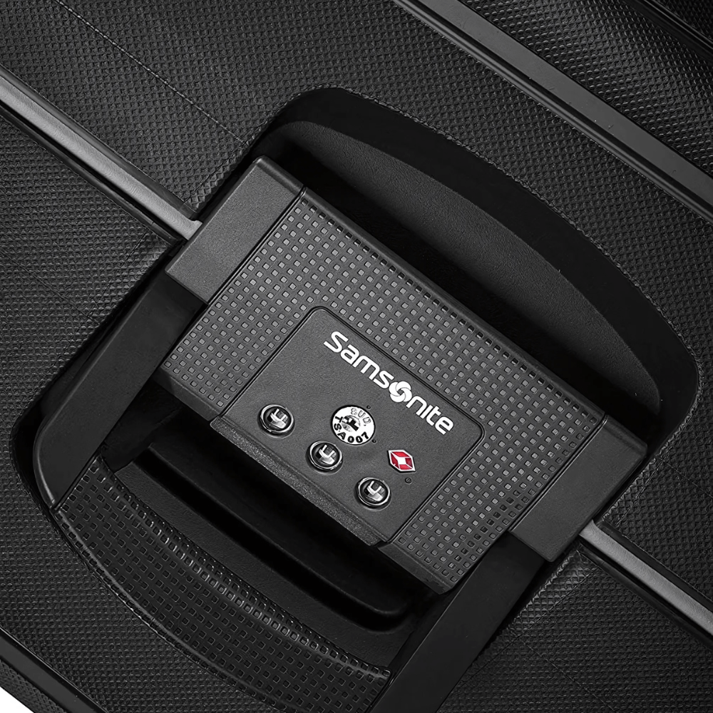 Vali Samsonite S cure size cabin màu đen made in EU