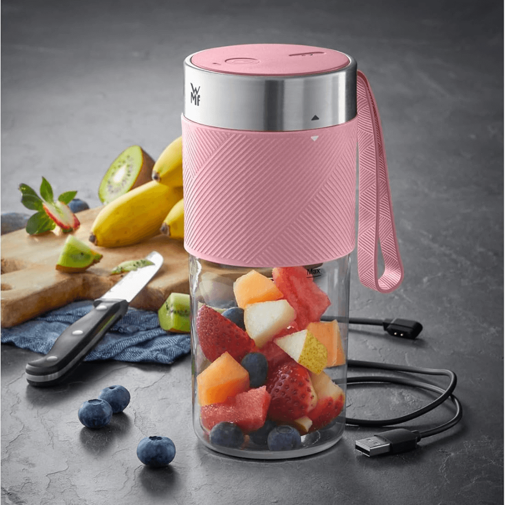 Máy xay sinh tố WMF Küchenminis Mix On The Go màu hồng