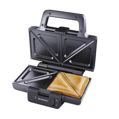 Máy nướng bánh mì sandwich Silvercrest XXL SSWM 900W màu đen