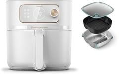 Nồi chiên không dầu Philips HD9876/25 XXL 8,3L màu trắng