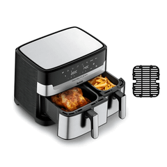 Nồi chiên không dầu điện tử TEFAL Dual Easy Fry & Grill EY905D10 8,3L
