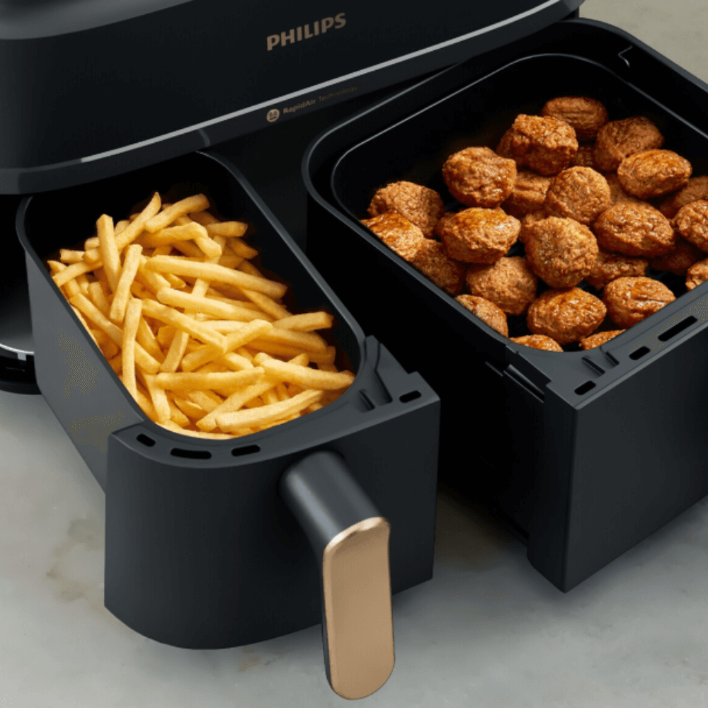 Nồi chiên không dầu Philips NA352/00 9L 2 ngăn Series 3000
