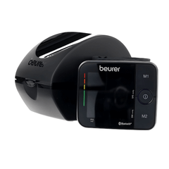 Máy đo huyết áp cổ tay điện tử kết nối bluetooth BEURER BC54 màu đen
