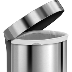 Thùng rác Simplehuman cảm ứng kháng khuẩn 45l inox và set nước hoa, túi rác