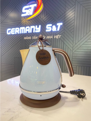 Ấm Siêu Tốc Nội Địa Đức Delonghi Icona Vintage KBOV 2001 Dung Tích Lớn 1.7L Phong Cách Cổ Điển Cao Cấp GermanySNT HCM