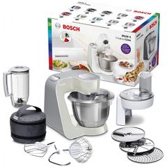 Máy trộn bột đa năng BOSCH MUM54A00 màu trắng xám