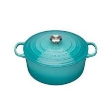 Nồi gang Le Creuset 18cm màu xanh ngọc caribe