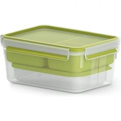 Hộp Đựng Thực Phẩm Emsa CLIP & GO Lunchbox XL 2,2L N1071600 Made in Germnay
