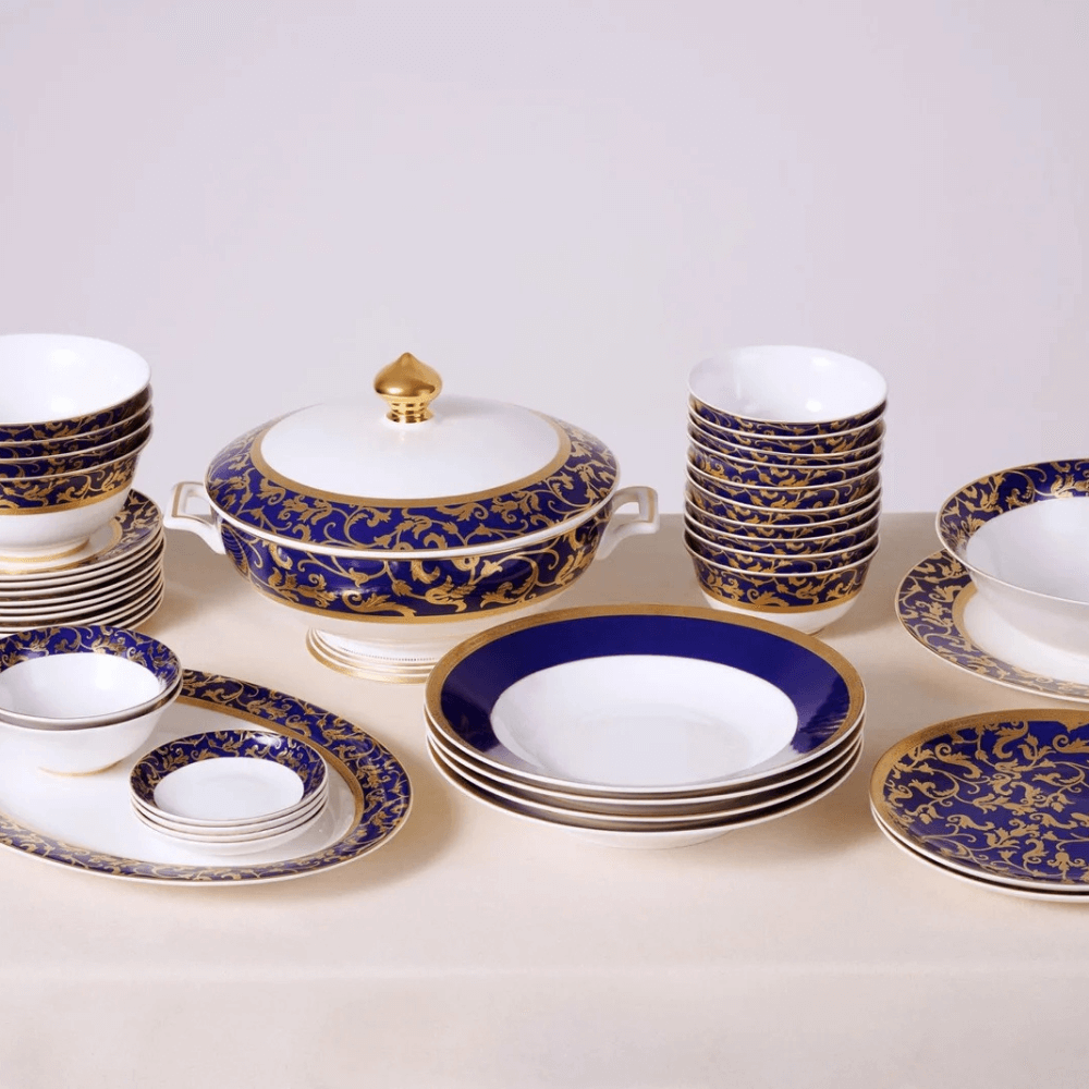 Bộ đồ ăn hoa dây xanh KV 41 món SPEDONA