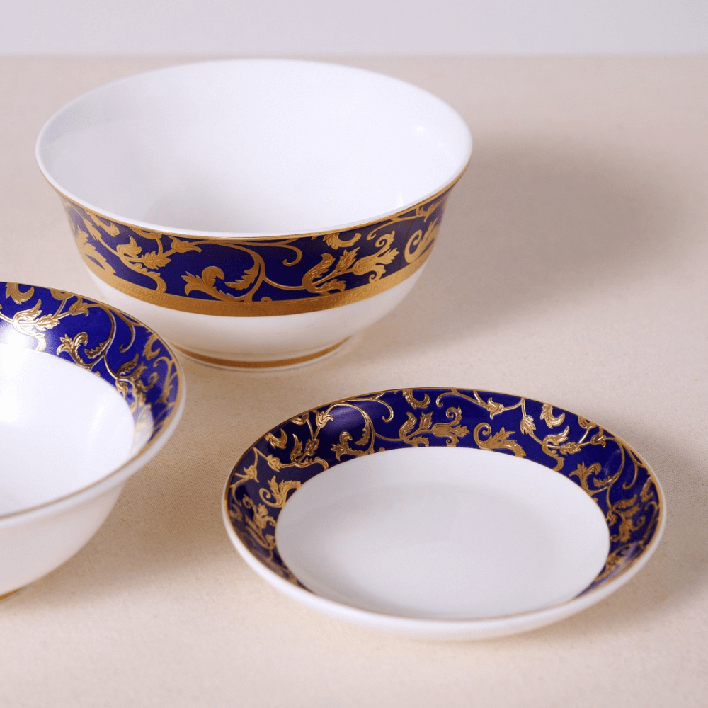 Bộ đồ ăn hoa dây xanh KV 41 món SPEDONA