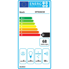 MÁY HÚT MÙI ÂM TỦ BOSCH DFT63AC50