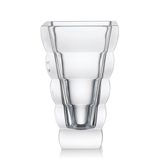 Bình hoa pha lê Rogaska Adria 20cm màu trắng