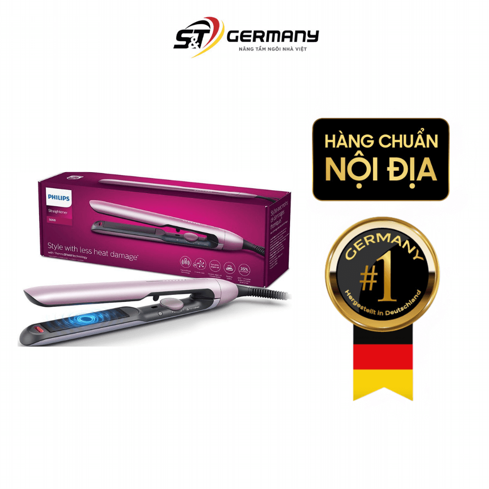 Máy ép tóc Philips BHS530/00 màu hồng