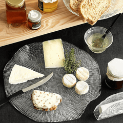 Đĩa Cheese Diamante Clear 32cm IVV 6247.1