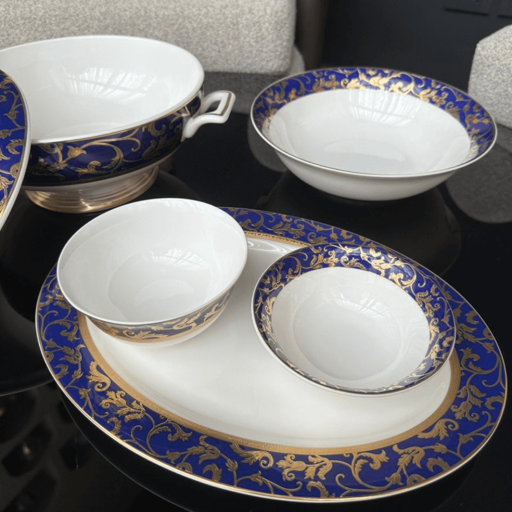 Bộ đồ ăn hoa dây xanh KV 41 món SPEDONA