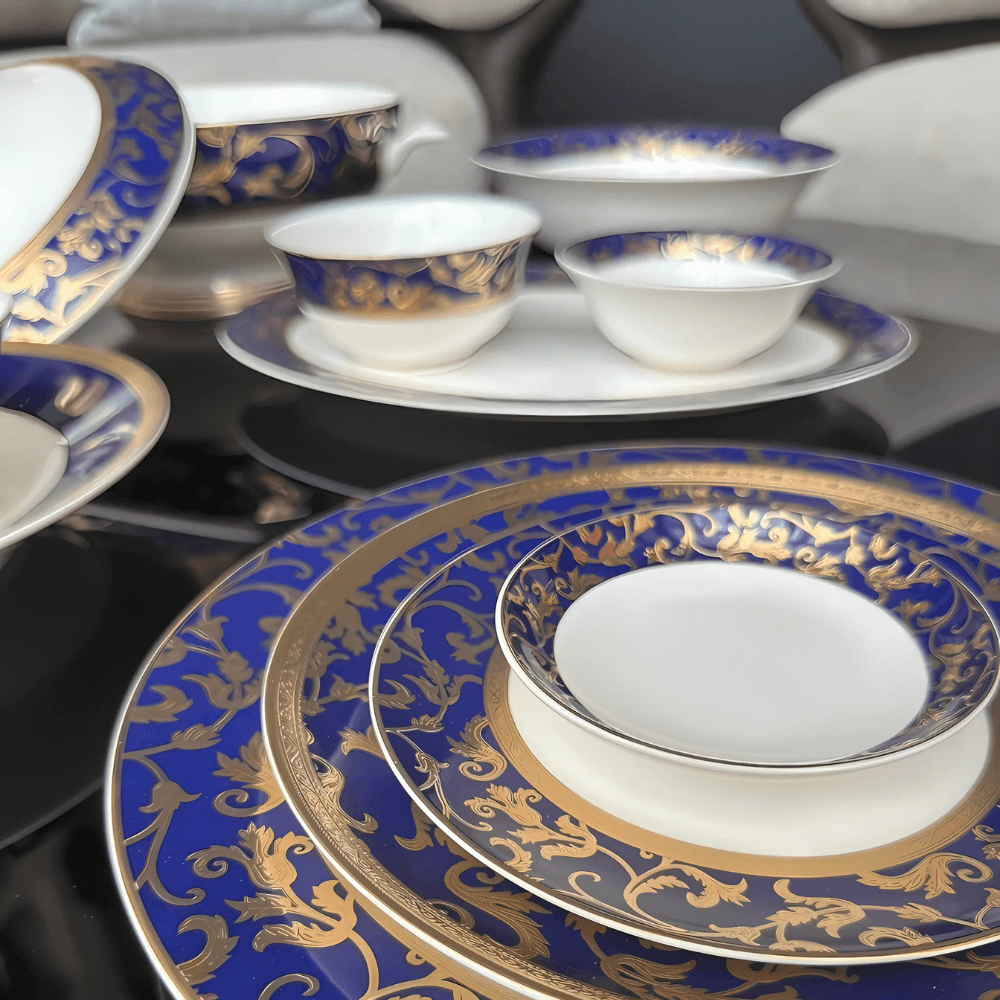 Bộ đồ ăn hoa dây xanh KV 41 món SPEDONA