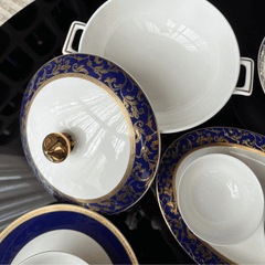 Bộ đồ ăn hoa dây xanh KV 41 món SPEDONA