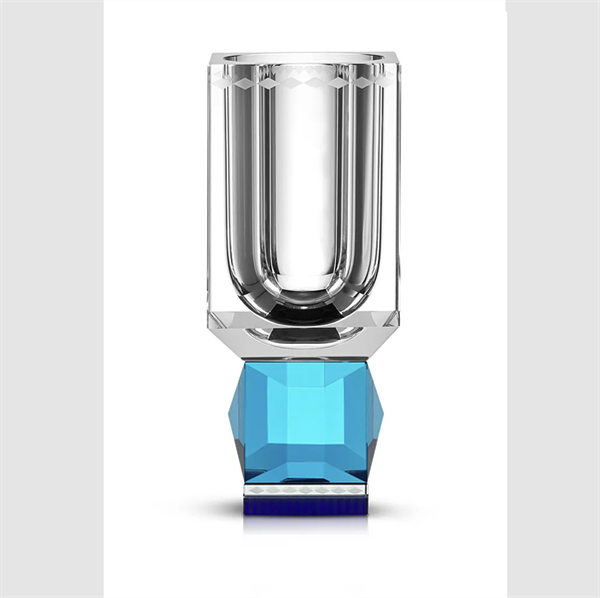 Lọ hoa Copenhagen Ohio 25,5cm (Clear/Azure/Cobalt) Reflections