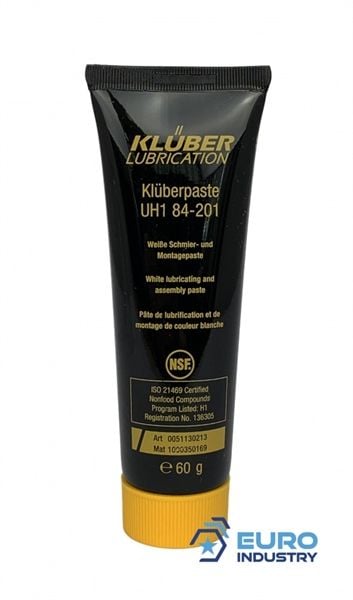 Tuýp mỡ Kluberpaste UH1 84-201 bảo dưỡng bôi trơn cụm lọc chiết máy pha cà phê