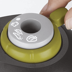 Nồi áp suất TEFAL Secure 5 Neo 6 lit núm vặn xanh lá