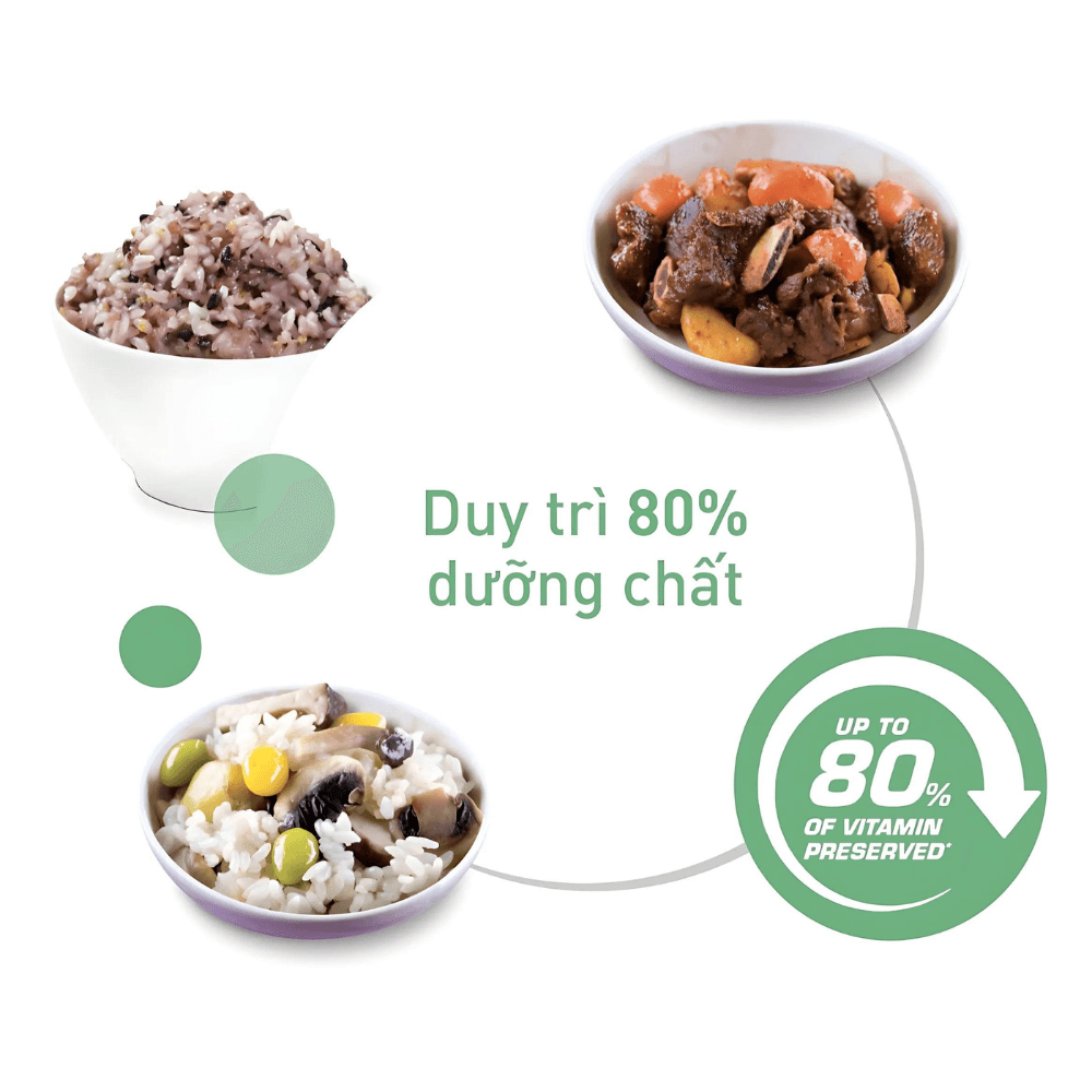 Nồi áp suất TEFAL Secure 5 Neo 6 lit núm vặn xanh lá