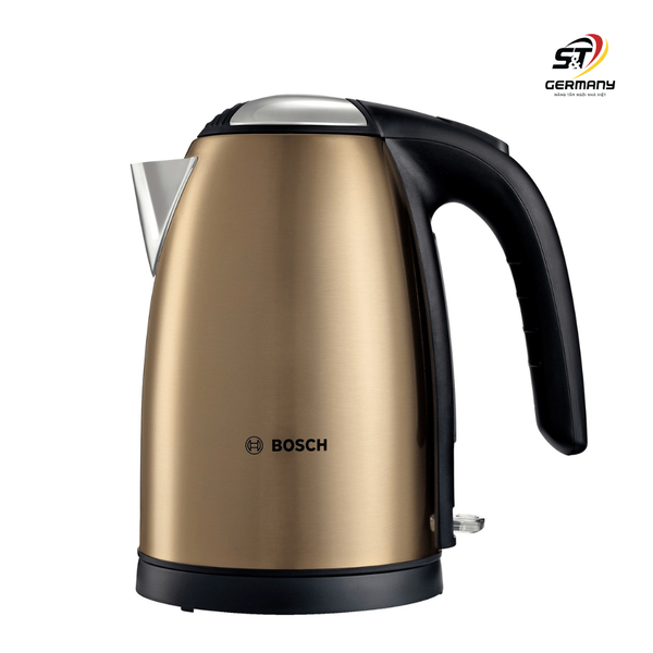 Ấm siêu tốc BOSCH TWK7808 1,7L màu vàng đồng