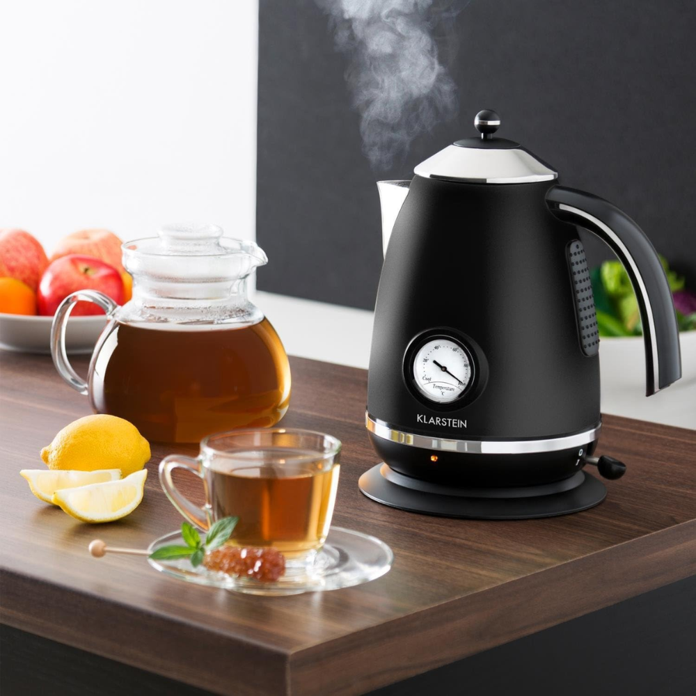 Ấm siêu tốc KLARSTEIN 1,7L màu đen