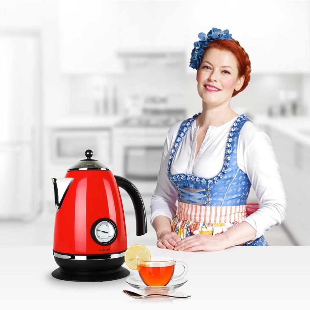 Ấm siêu tốc KLARSTEIN 1,7L màu đỏ