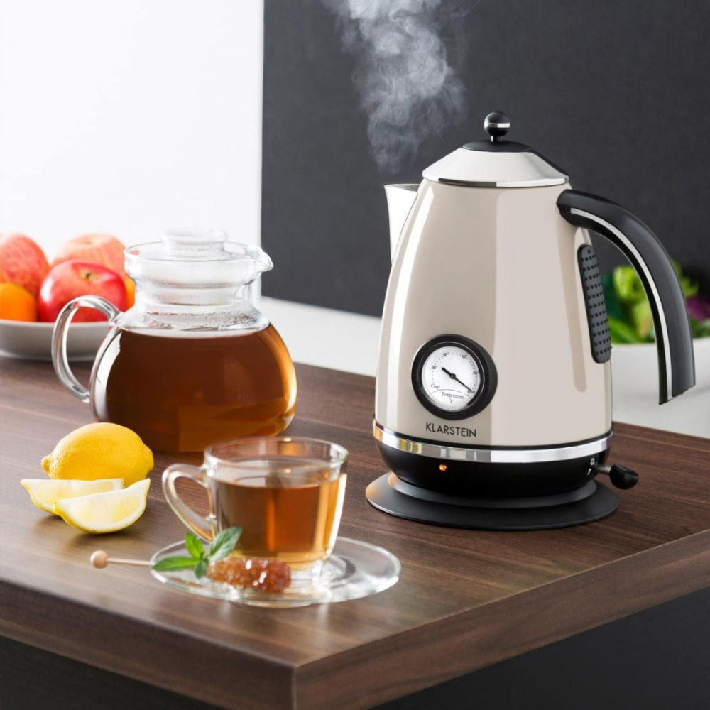 Ấm siêu tốc KLARSTEIN 1,7L màu ghi