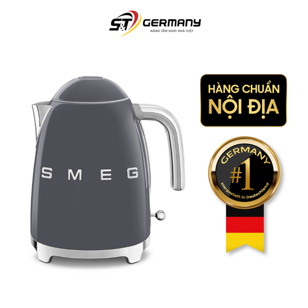 Ấm siêu tốc SMEG KLF03GREU màu xám