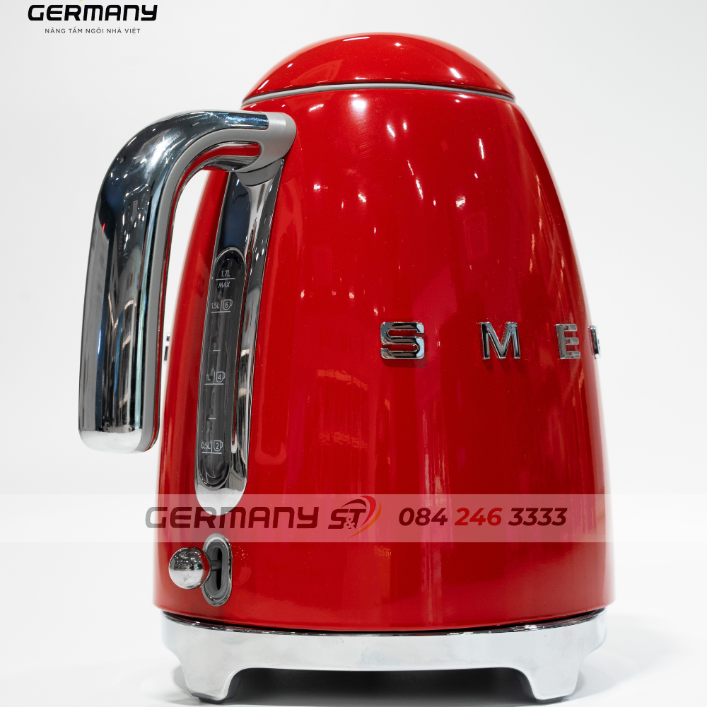 Ấm siêu tốc SMEG KLF03RDEU màu đỏ