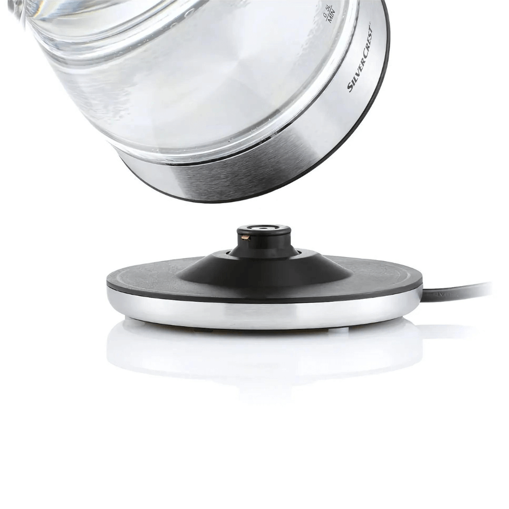 Ấm siêu tốc thuỷ tinh Silvercrest 3000W kèm đèn Led đổi màu